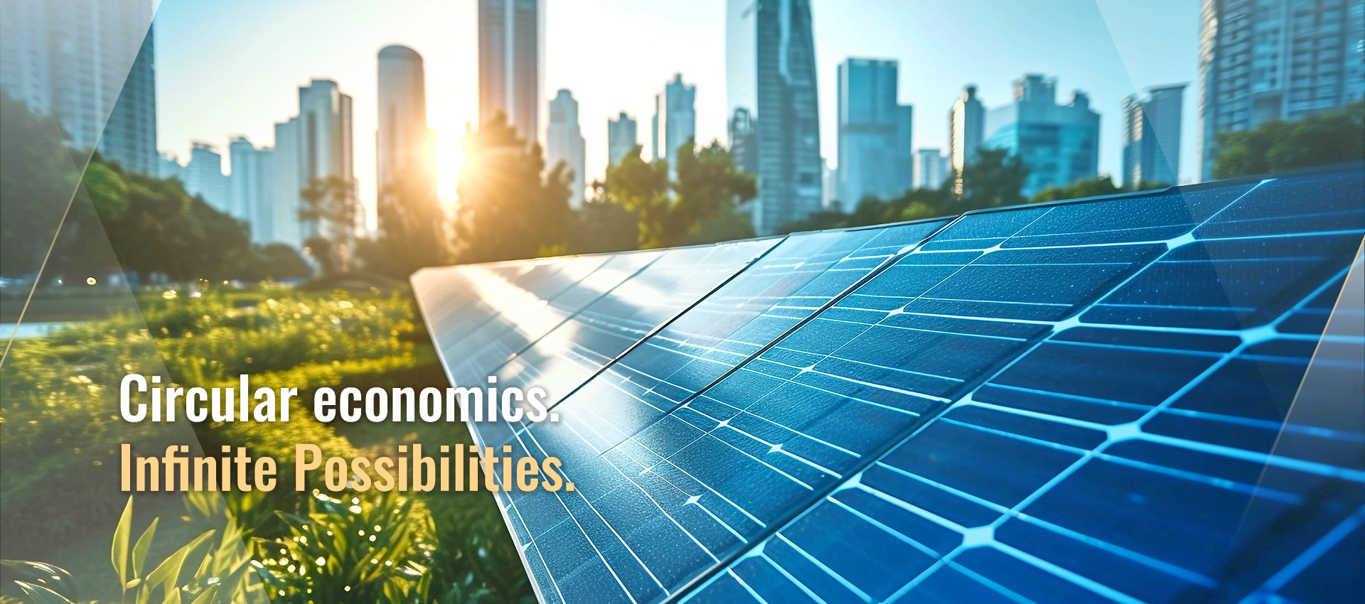 Circular economics. Infinite Possibilities. Circular economics. Infinite Possibilities.